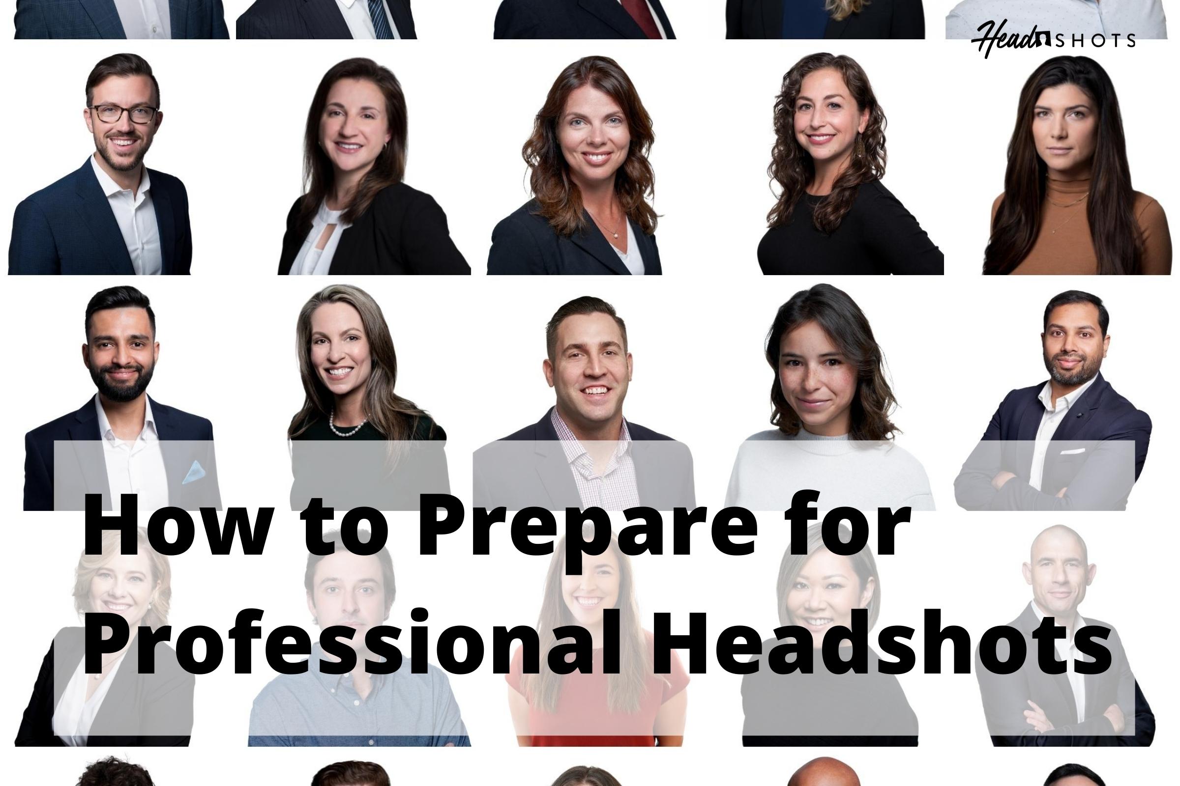 How to Prepare for Professional Headshots Header