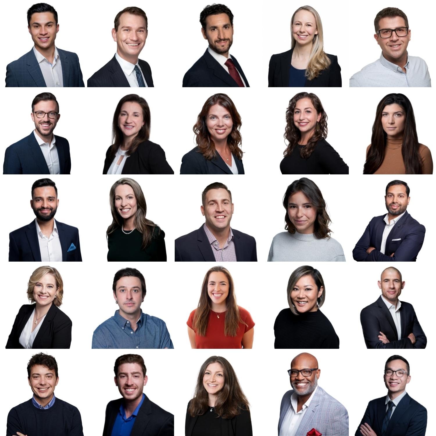 group professional photo composite example