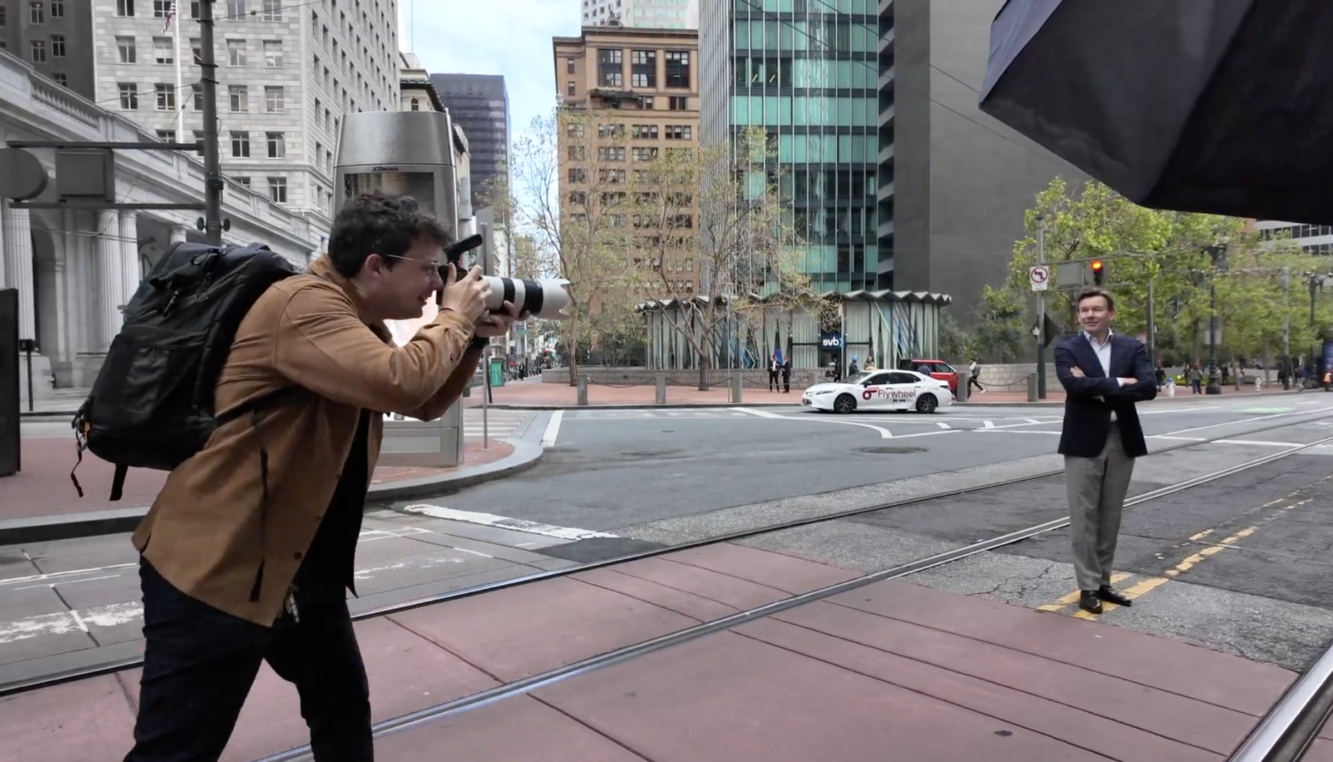 bts outdoor business headshots