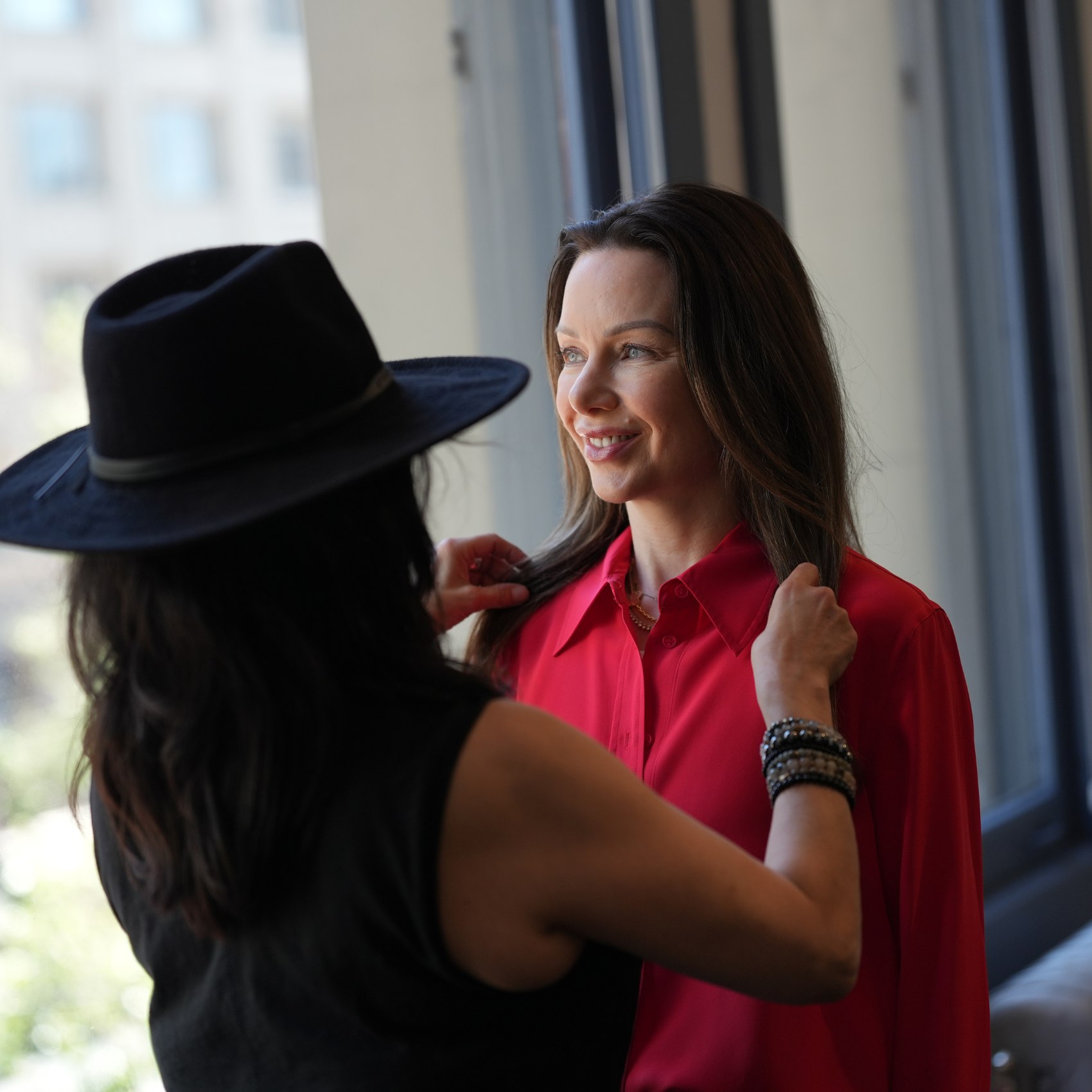 professional headshots hair and makeup