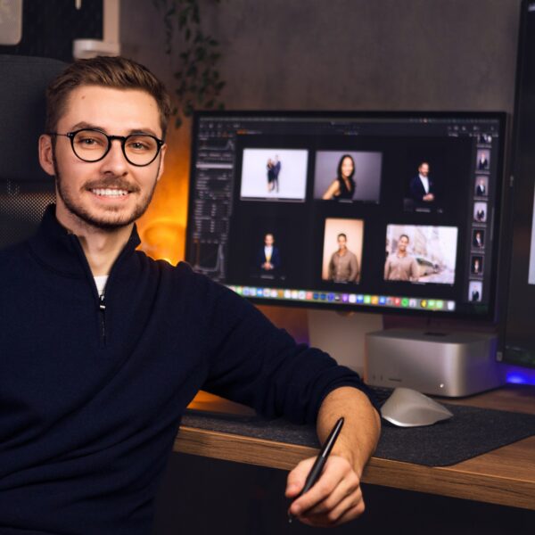 retouching for professional headshots