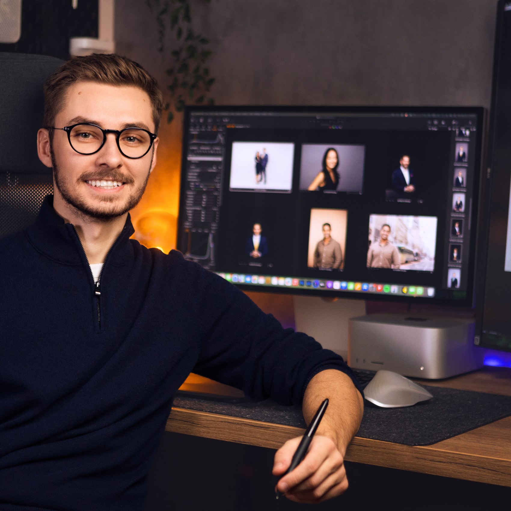 retouching for professional headshots